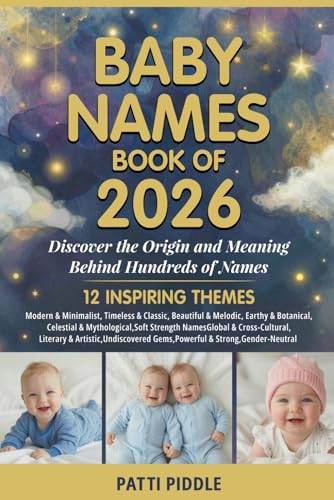 Baby Names Book of 2026: Discover the Origin and Meaning Behind Hundreds of Names