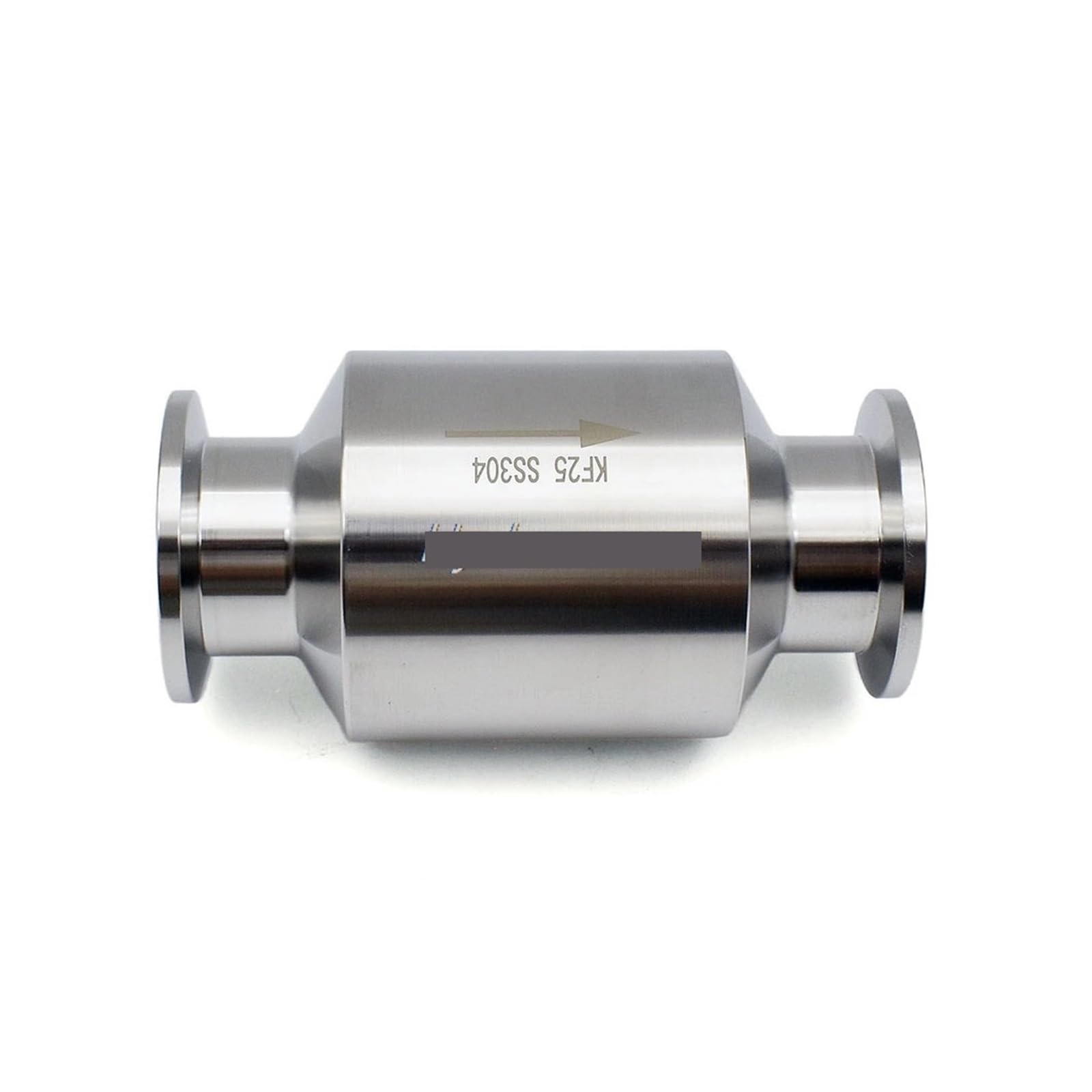 Zawór Elektromagnetyczny, Zawór jednokierunkowy próżniowy ze stali nierdzewnej SS304 serii KF - KF16/25/40/50 Inline do pomp przemysłowych Armatura do systemu próżniowego Homebrew(KF50)