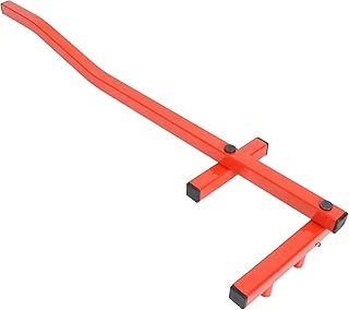 Focket Decking Straightener, Iron Board Bender for Woodworking and Fence Projects with U Shaped Arm for Deck Wood Paneling Tongue Groove Ceiling