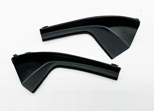Miniatura 5 de Para 2007-2012 Nissan Versa Front LH y RH Cowl Extension Trim Parabrisas lateral Panel de esquina cubierta de guardabarros