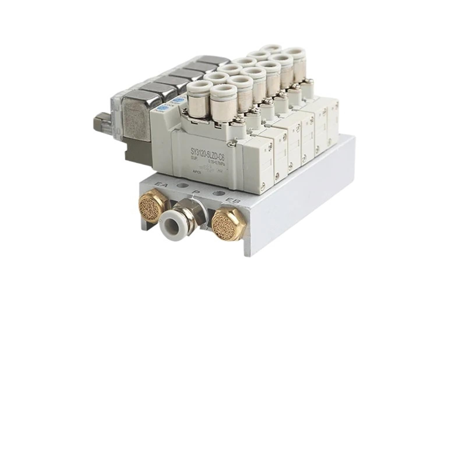 Vanne électromagnétique pneumatique SY5120-6LZD-01 avec collecteur 8 mm pour circuit d'air