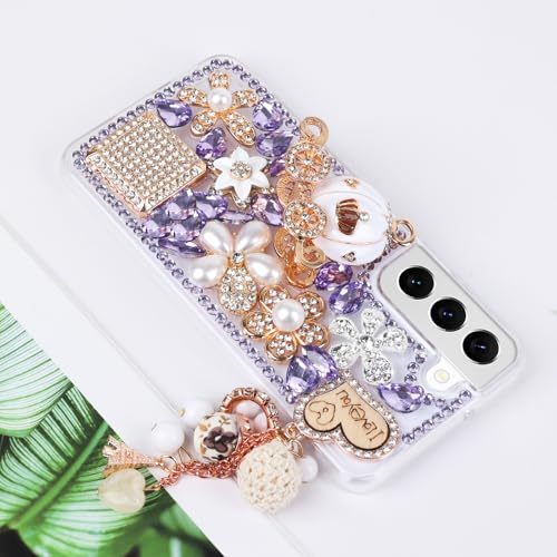 Coque Galaxy S24 Plus anti-chute pour protéger avec style strass - 6