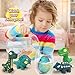 Imagen de CRAZE Mega Egg DINOREX Juguetes de Dinosaurios para incubar Que Crecen en Agua