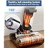 Tineco Floor ONE S7 FlashDry Smart Cordless Wet Dry Vacuum Cleaner, Long Runtime, Great for Sticky Messes, Self-Cleaning, 158FHot Air FlashDrying, Dual-Sided Edge Cleaning, Extended Battery Lifespan