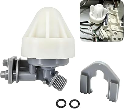 Water Softener Nozzle and Venturi Assembly 7187065 Replacement | For Whirlpool GE Kenmore Morton NorthStar Rheem Replaces 7214969 7165704 7238450 WS15X10027 Water Softener Repair Part