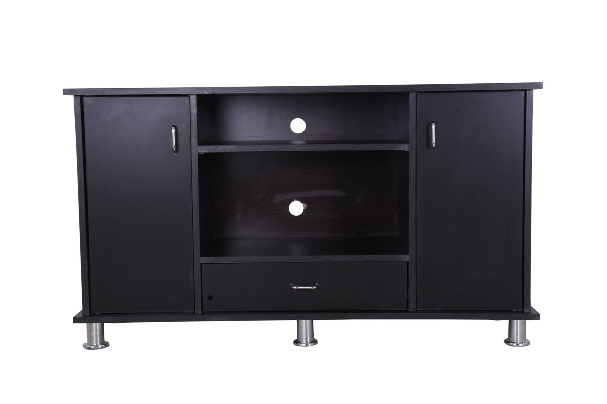 Generic Hudson's LED TV Cabinet/ Unit In Dark Walnut Color-image-49