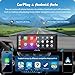 Carpuride W103 Pro with Wireless Bluetooth Transmission Portable Carplay & Android Auto Car Stereo, 10.3 inch 1080P Touch Screen, Mirror Link/GPS/Siri/FM, with 3 Bracket