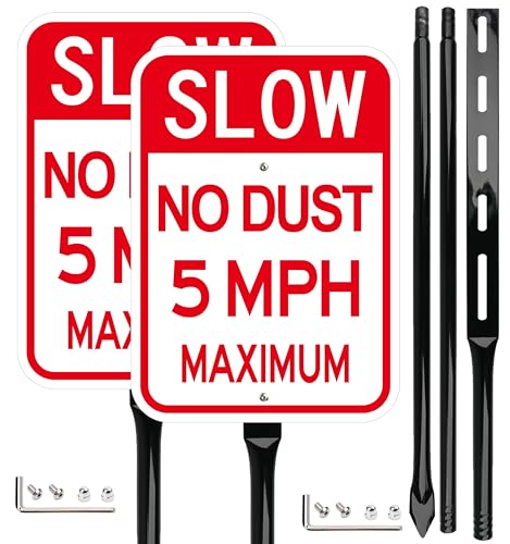 Panneau 5 MPH en aluminium antirouille réfléchissant haute intensité