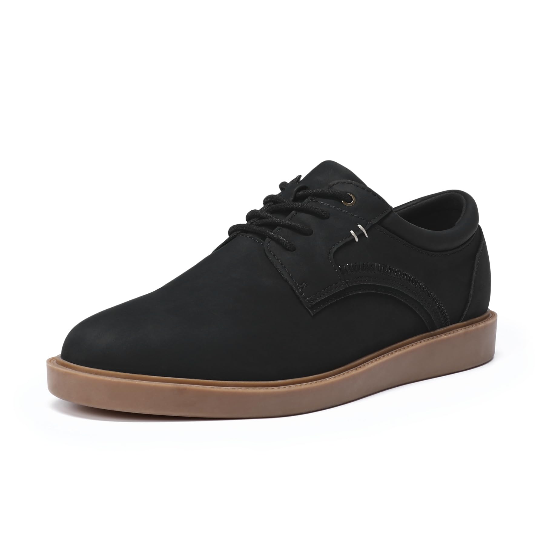 Allthemen Herren Anzugschuhe Bequem Freizeitschuhe Leder Schnürhalbschuhe Casual Lederschuhe Sneaker Business