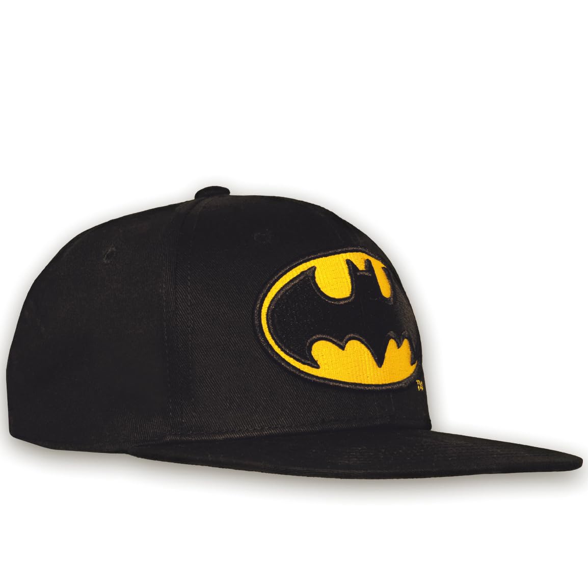 Logoshirt Unisex Black Logoshirt®️ - Dc Comics - Batman - Logo - Snapback Cap - Men & Women - Embroided
