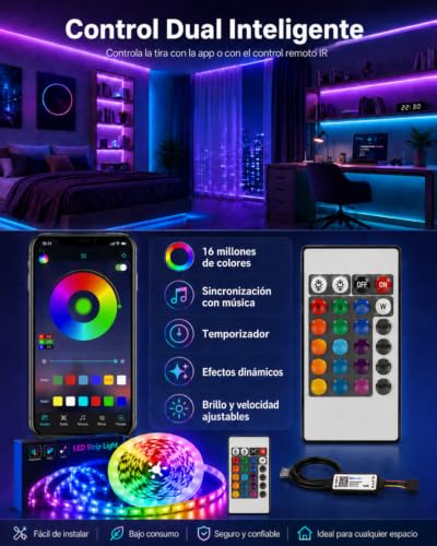 Tira LED multicolor 8 Imagen adicional