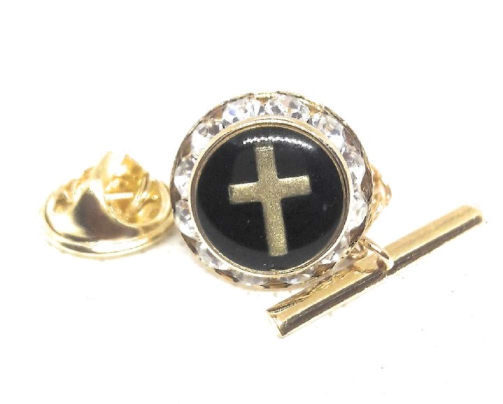 Menz Jewelry AccsReligious Cross TIE TACK/Lapel PIN Manufacturer Direct Pricing