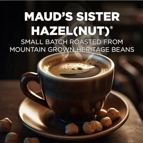 Image of Maud's Sweet Hazelnut Flavored Coffee Pods, 18ct | Medium Roast Flavored Coffee in Single Serve Pods - Compatible with Keurig Coffee Makers