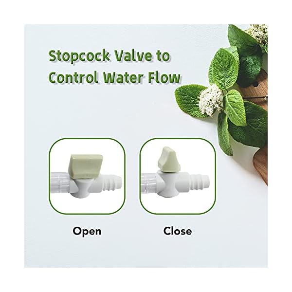 TopQuaFocus Einlauf Set Irrigator-Set 2 Liter Reise-Irrigator Klistier Set – Bild 8