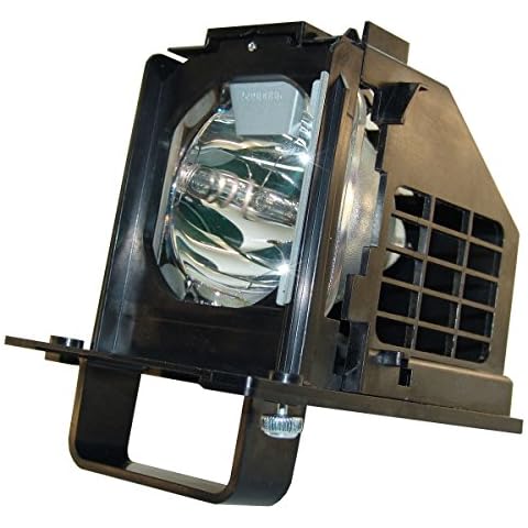 WOWSAI 915B441001 915B441A01 Replacement Lamp with Housing for Mitsubishi WD-65638 WD-73738 WD-65738 TVs Cover
