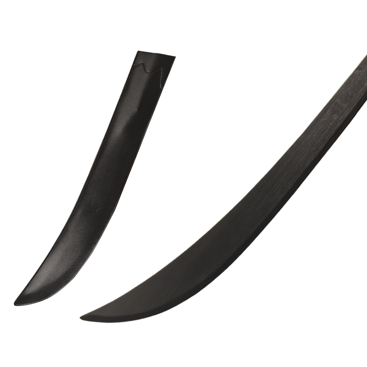 45" Anime Plastic Sword with Leather Sheath,for Cosplay,Display,Collection