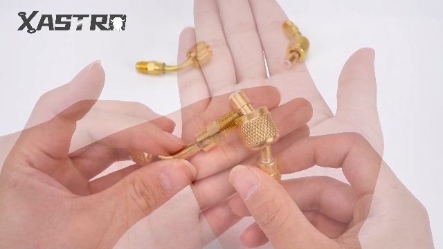 Set de 3 Adaptadores de Latón 45° para R-32/R-454B A2L miniatura 7