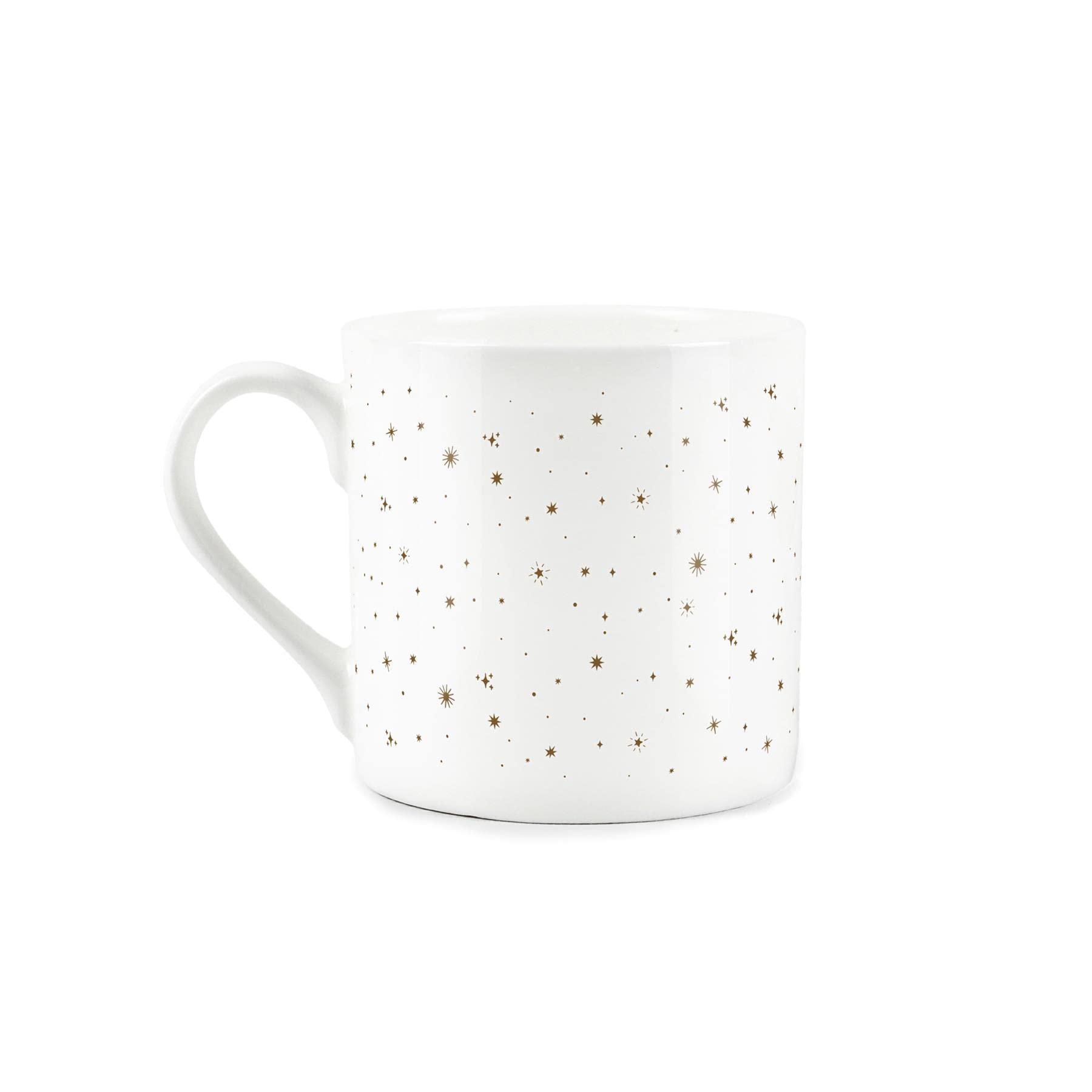 Purely Home Taurus Gold Star Sign Mug - Fine Bone China White Mug Coffee/Tea Present Zodiac Gift - Image 2