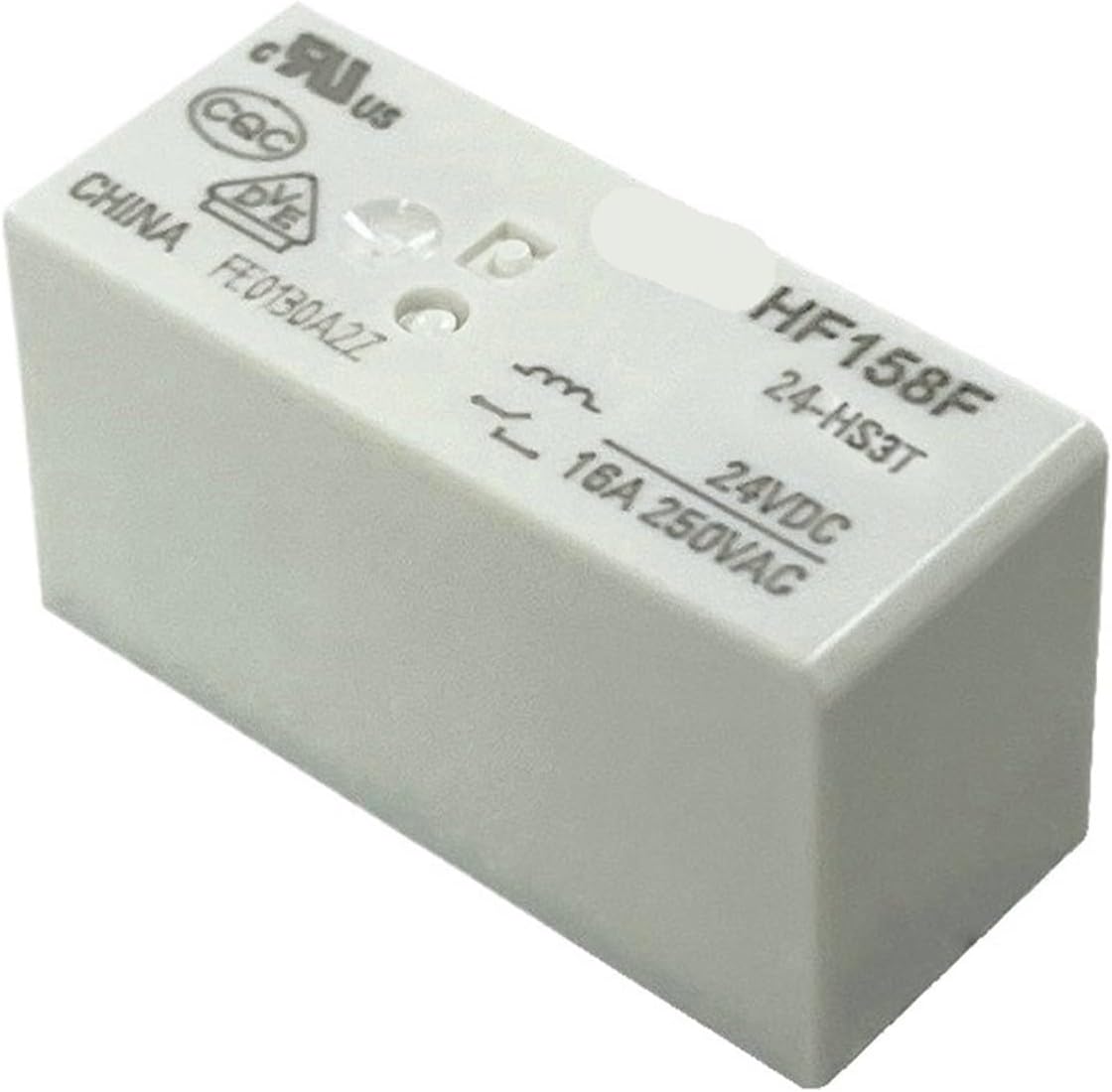 5pcs HF158F-12-HS33 HF158F-24-HS33 HF158F-12-HS3T HF158F-24-HS3T 6-pin 16A Relay HF158F 12-HS33 24-HS33 12-HS3T 24-HS3T 12VDC 24VDC(HF158F-24-HS3T)