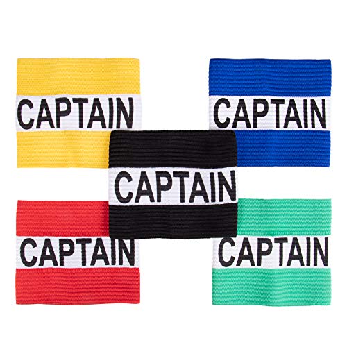 image for Crown Sporting Goods Captain Armband | Youth Team Sports Athletic Acce