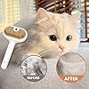 Pet Steam Brush for Dog & Cat – 3-in-1 Spray Hair Removal Comb – Steam Brush for Shedding & Grooming – Water Brush for Long & Short Haired Pets – Spritz Defur Comb – Includes Waterless Shampoo #3