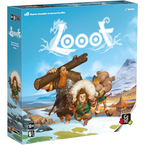 Looot - Pillage and Raid to Become Leader of The Vikings | Kenner Spiel Nominated for 2025 | Casual Strategy Game Night | Ages 10+ | 2 to 4 Players | 45 Minutes
