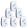 Repelente Ultrasónico de Plagas, 6 Pack Electrónico Repelente Mosquitos Ultrasónico Mosquitos Repelente Control de Plagas para Interiores, Insectos, Moscas, Cucarachas, Arañas, Roedores