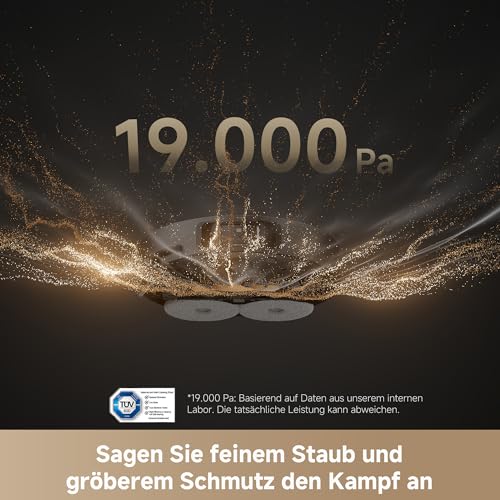 dreame L40s Pro Ultra Saugroboter mit Wischfunktion,19.000 Pa – Ansicht 3