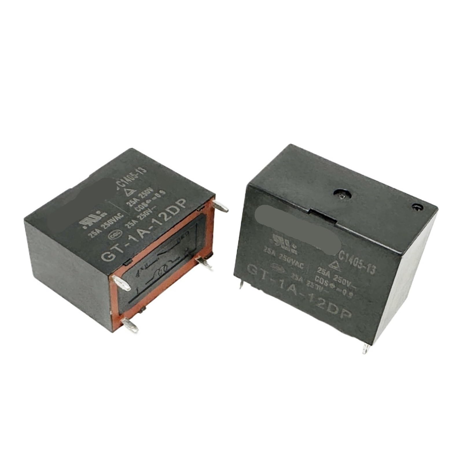 YZWRWRMKTB 1pc GT-1A-12DP (161F-12V-25A) Relay 4pins