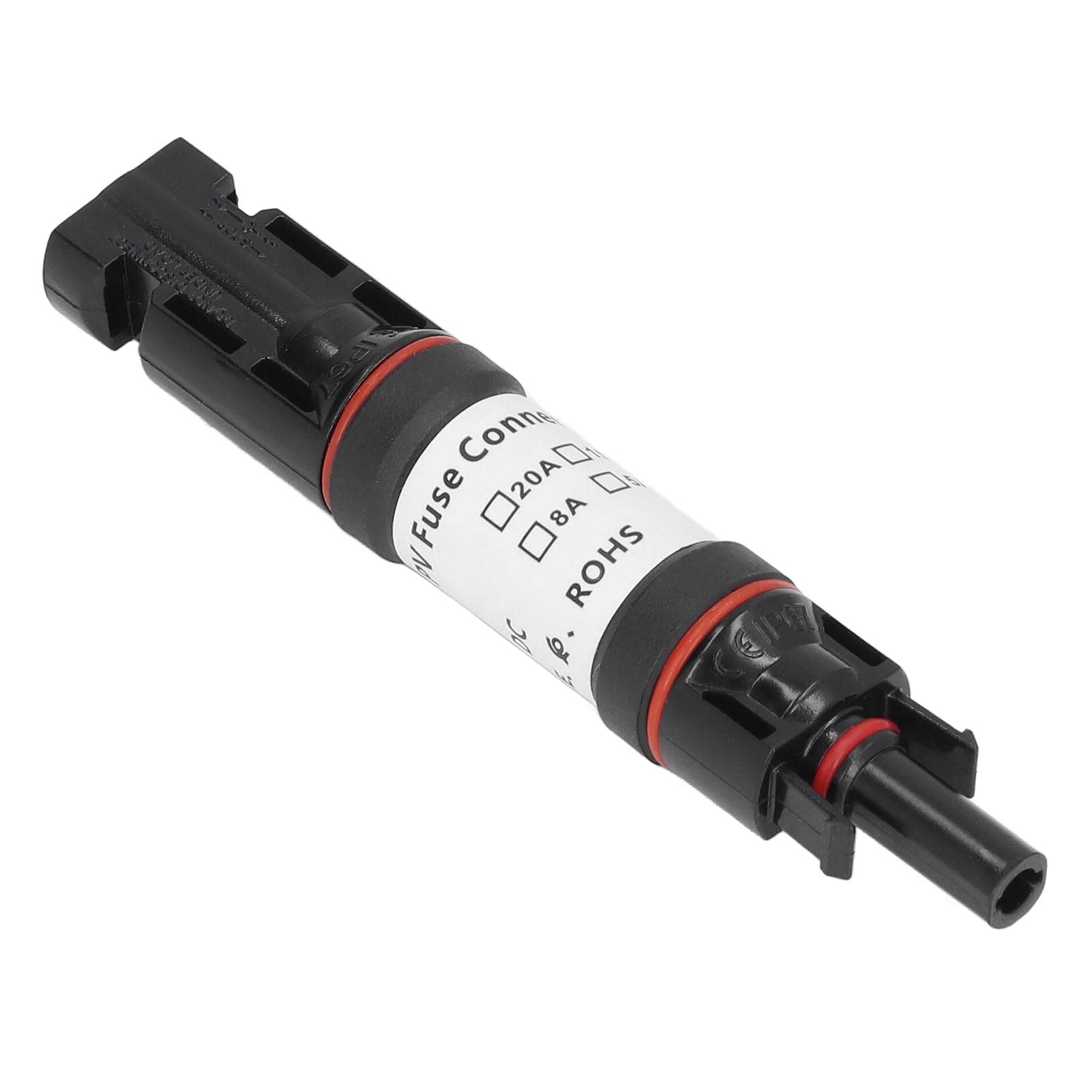 Uchwyt Bezpiecznika Słonecznego DC 1000V Złącze Bezpiecznika Fotowoltaicznego PV System Samoblokujący -40 ℃ ~ + 90 ℃(10 A)