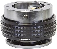 Vista 35 de NRG Innovations SRK-210BK/BK Kit de liberación rápida (cuerpo negro / anillo pirámide negro)