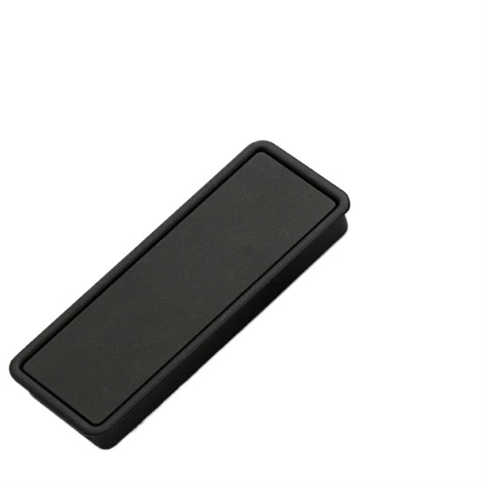 Weyimvto Black 128Mm Drawer Handle, Sliding Door Hidden Handles Zinc Alloy Invisible Recessed Cabinet Knobs Furniture Handle Hardware(Black 128Mm)
