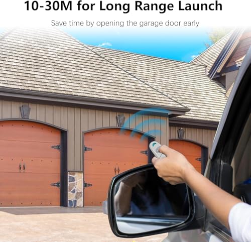 2Pcs Garagentor Handsender,Universal Tor Garagentor Fernbedienung mit 433,92MHz NA,EE,EV, Universal Funk Fernbedienung Garage, Garagentor Fernschalter 433.92MHz für Garagentor Tor