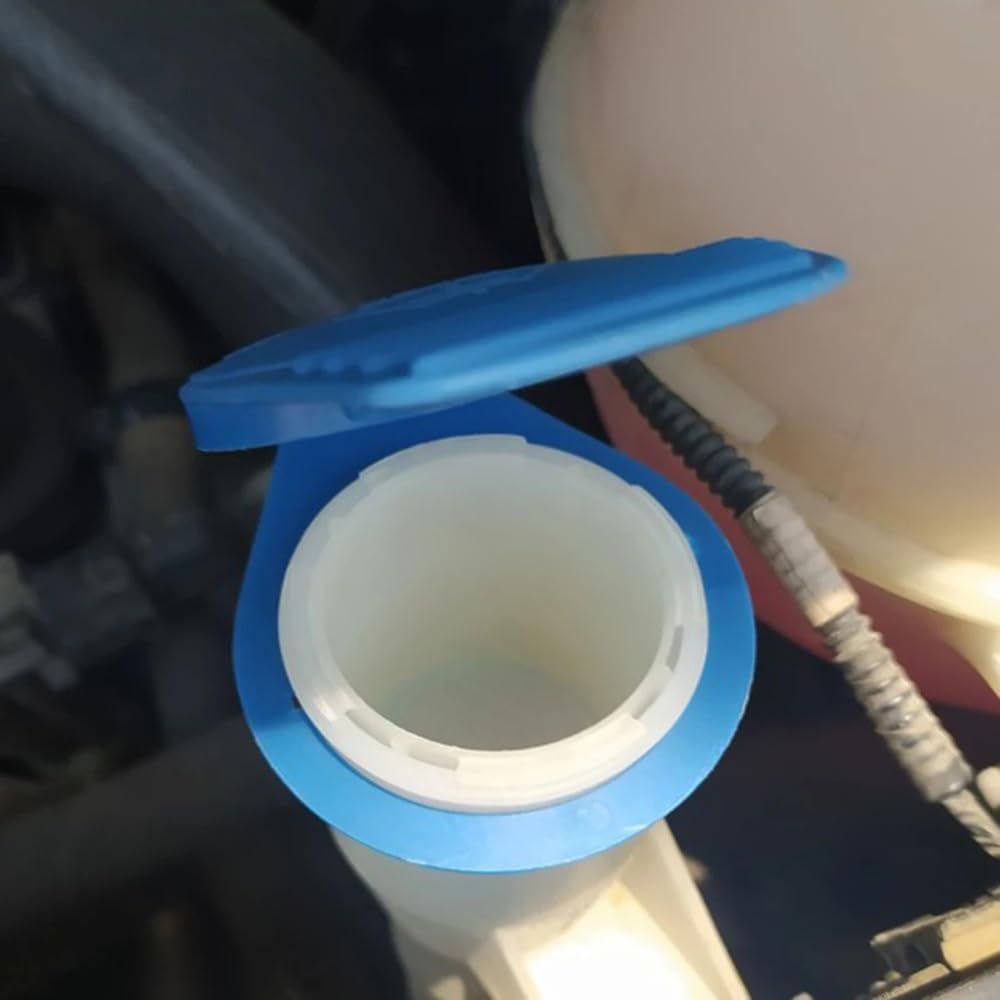 Ssfeng Car Windshield Washer Bottle Cap For V-W Beetle Bora Caddy Cc Eos Golf Passat Phaeton Scirocco Sharan, Replacement Car Washer Bottle Windscreen Wiper Nozzle Cover Replacement 1K0955455
