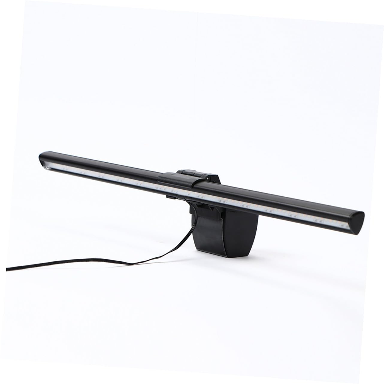USB Monitorlampe Schwarz aus Abs und Aluminium, Klemmleuchte | Computermonitor Beleuchtung für Büro und Zuhause, E-reading Bildschirmbeleuchtung, Schulbeginn Party