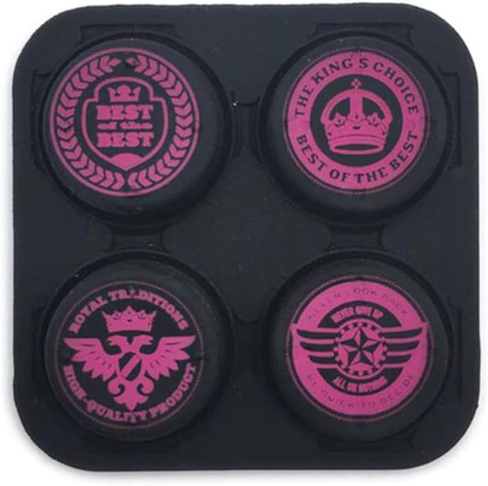 GADGETSWRAP 4pcs Set Silicone Joystick Cap Compatible with PSVITA Thumb Grips PSV 1000/2000.(Pink)