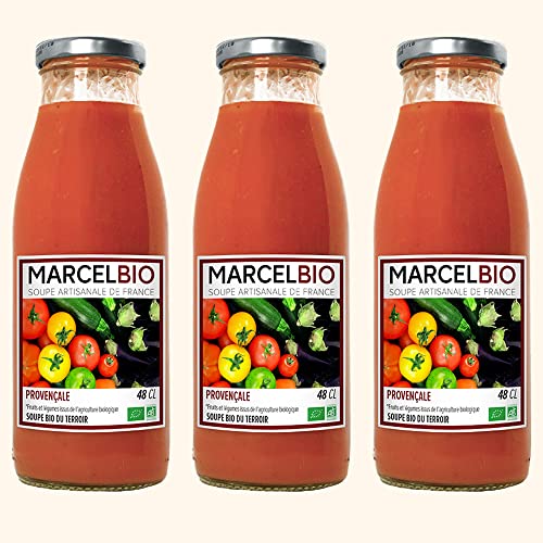 Marcel Bio - Soupe Provençale Bio 48cl - Pack de 3 thumbnail