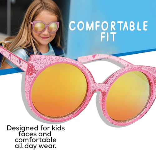 Sun-Staches Peppa Pig Sunglasses: Stylish, Comfortable, & Durable UV-Protective Peppa Pig Glasses with Soft Carrying Case - Officially-Licensed Peppa Pig Accessories3