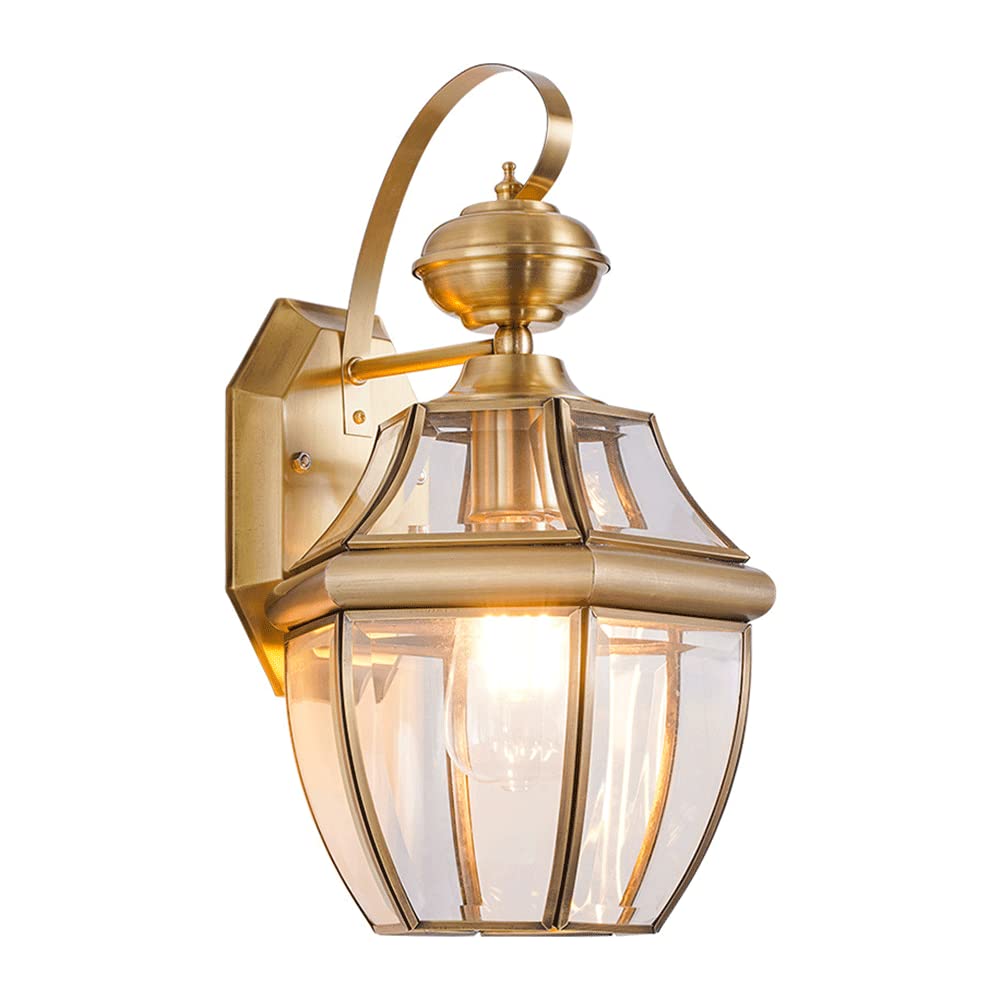 Applique extérieure en laiton pour illuminer votre patio et jardin