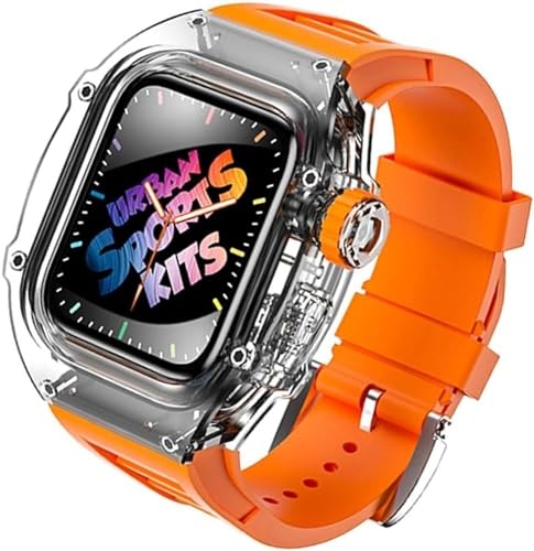 Boîtier Glacier antichoc et bracelet Urban Sport étanche pour Apple Watch Series 8 45mm