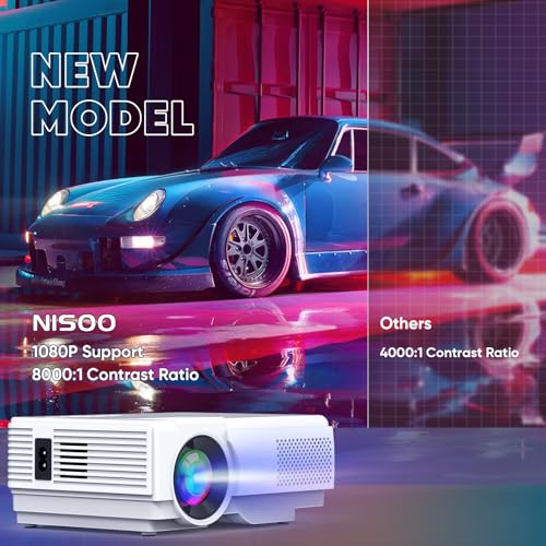 NISOO Projector with WiFi and Bluetooth M10 の商品画像 3