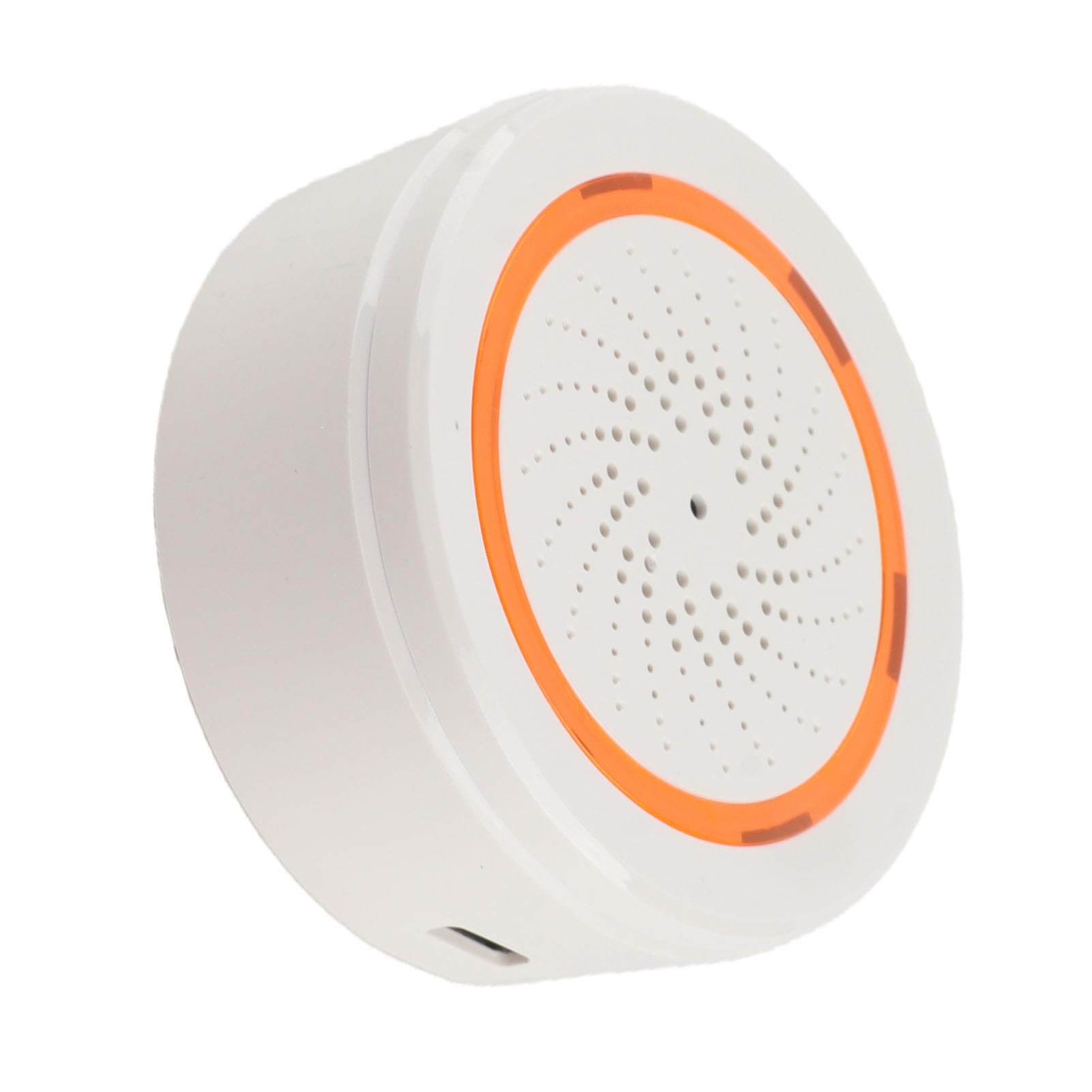 Cocoarm Alarme Lumineuse Sonore Intelligente, Sirène de Contrôle à Distance par Application 2,4 GHz pour Maison (pour)