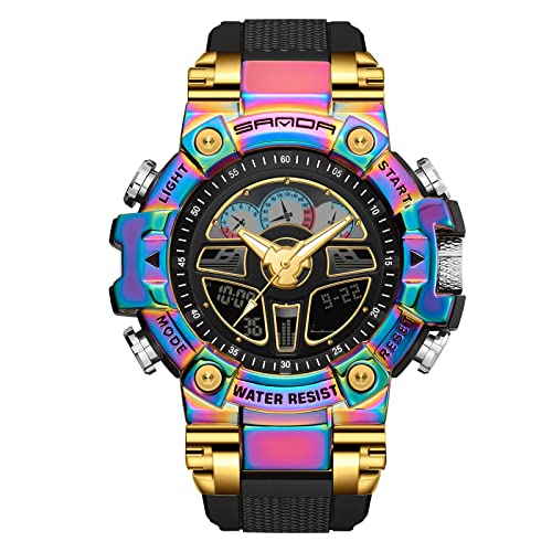 RORIOS Mens Digital Watch Analogue Military Watches with Alarm Multifunction Sports Watch Luminous Wristwatches for Boy Men RORIOS Mens Digital Watch Analogue Military Watches with Alarm Multifunction Sports Watch Luminous Wristwatches for Boy Men