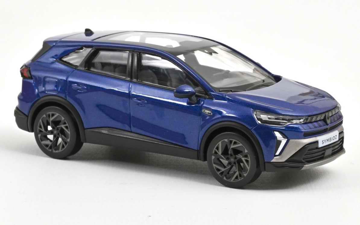 NOREV Voiture de Collection Compatible avec Renault Symbioz Esprit Alpine 2024 Bleu Iron Série Limitée 1/43 Métal