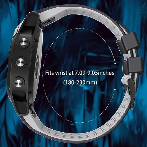 Image of NotoCity Fenix 6 /Fenix 6 Pro 22mm Width Band for Garmin Fenix 6 /Fenix 5 /Fenix 5 Plus /Fenix 6 /Fenix 6 Pro /Fenix 7 /Forerunner 935 /Forerunner 945 /Approach S60 /Quatix 5