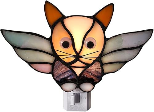 DUONAYU Luz nocturna de cristal de color para gato, luz nocturna decorativa, regalo conmemorativo de gato, la primera opciĂłn para madre, familia y DUONAYU Luz nocturna de cristal de color para gato, luz nocturna decorativa, regalo conmemorativo de gato, la primera opciĂłn para madre, familia y