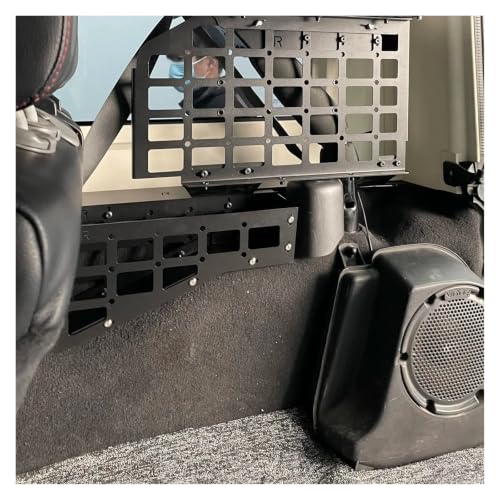 Panneau de rangement modulaire robuste pour cloison de coffre Jeep JK 07-17 - 4