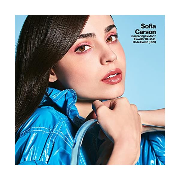 Revlon Powder Blush Face Makeup, High Impact Buildable Color, Lightweight & Smooth Finish, 006 Naughty Nude, 0.17 Oz