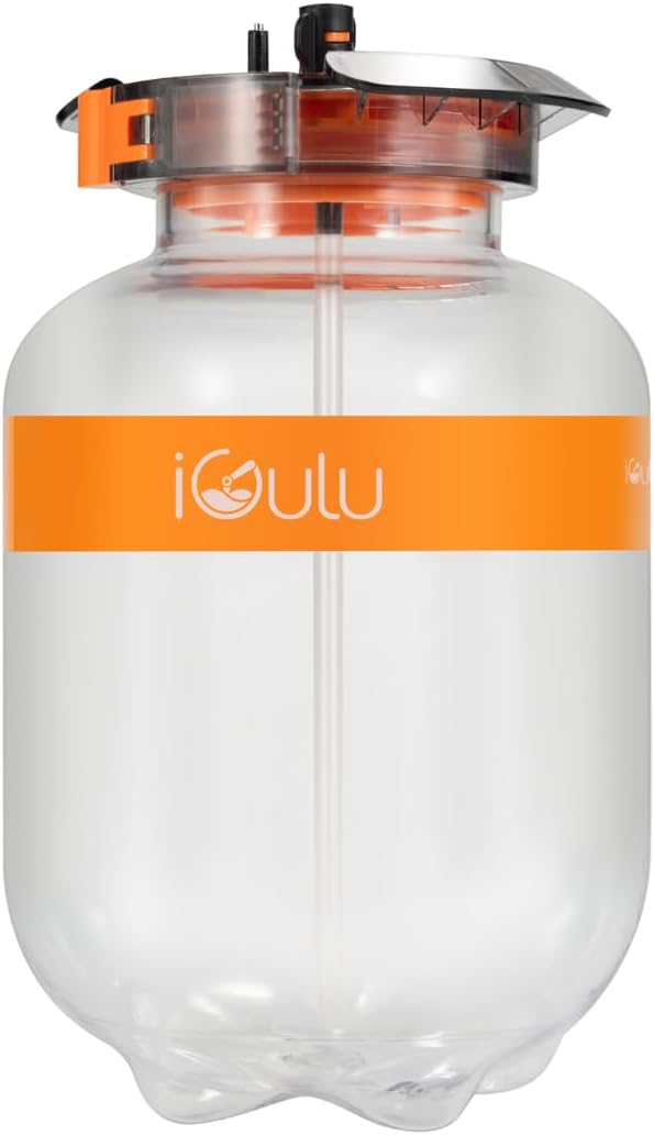 F1 1-Gallon (116 oz.) Tritan Fermentation Keg with a temperature tolerance range of 23˚F to 194˚F.