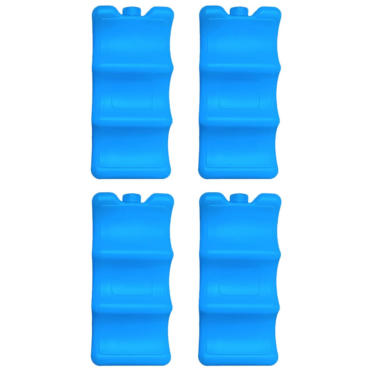 4Pcs Wave Ice Pack for Breastmilk Storage Durable Fresh Keeping Containers for Long Transport Compact for Moms The Go for Coolers and Breast Milk Bags 4Pcs Wave Ice Pack for Breastmilk Storage Durable Fresh Keeping Containers for Long Transport Compact for Moms The Go for Coolers and Breast Milk Bags